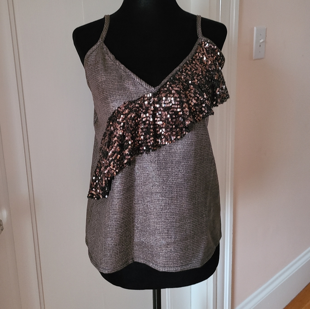 Dixie Women's  Metallic Top .